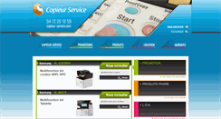 Desktop Screenshot of copieur-service.com